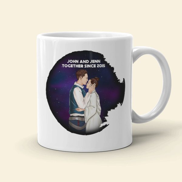 Couple Happy Valentine Day 01QHQN261222TM White Mug