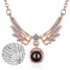 Couple Heart Necklace Symbol of Love
