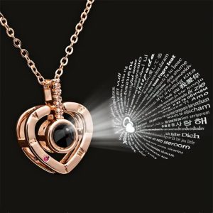Couple Heart Necklace Symbol of Love