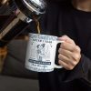 Couple Hotter Than This Coffee Toile De Jouy Pattern - Personalized White Edge-to-Edge Mug