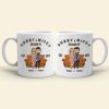 Couple, Hubby And Wifey, Personalized Mug, Gift For Couple, 02NADT130723HH