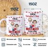 Couple I Love You Every Day - Personalized White Edge-to-Edge Mug