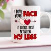 Couple, I Love Your Face, Personalized Mug, Couple Mug