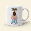 Couple I Met You I Liked You I Love You Funny Personalized Mug