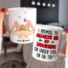 Couple, I Promise To ALways Be By Your Side, Personalized Mug, Couple Mug