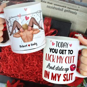 Couple, Lick My Clit, Personalized Mug, Gift For Couple