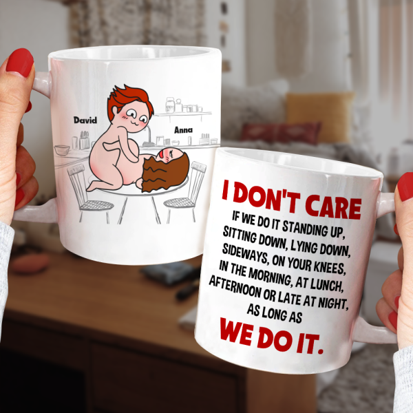 Couple Make Love, Personalized Couple Mug - Gift For Couple