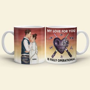 Couple My Love For You Is Fully Operational Personalized Mug