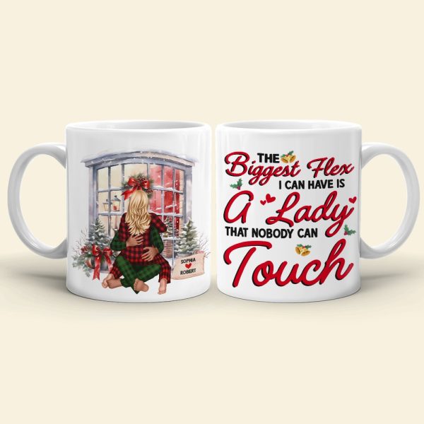 Couple, Nobody Can Touch, Personalized Mug, Christmas Gifts For Couple