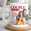 Couple Of The Year, The Greatest Love Story, Champions Of Love - Personalized Custom Coffee Mug - CPL1199_MG