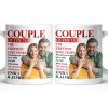 Couple Of The Year, The Greatest Love Story, Champions Of Love - Personalized Custom Coffee Mug - CPL1199_MG