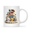 Couple On Truck You Me And The Dog Cats Personalized Mug, Heartfelt Gift For Couple, For Dog Lovers, Cat Lovers, Pet Lovers