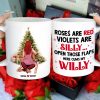Couple, Roses Are Red Here, Personalized Coffee Mug, Christmas Gifts For Couple