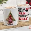 Couple, Roses Are Red Here, Personalized Coffee Mug, Christmas Gifts For Couple