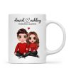 Couple Sitting Forever And Always Personalized Mug