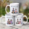 Couple Sitting With Kids Family Personalized Mug