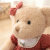 Couple Teddy Bear Plush Dolls in Dress