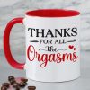 Couple, Thanks For All, Personalized Accent Mug, Christmas Gifts For Couple