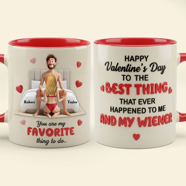 Couple The Best Thing Accent Mug - Personalized Gifts For Couple 02kiti270126