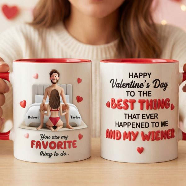 Couple The Best Thing Accent Mug - Personalized Gifts For Couple 02kiti270126