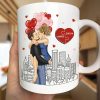 Couple The Day Our Journey Began - Personalized Mug
