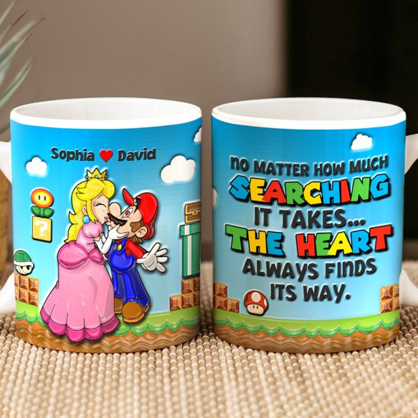 Couple The Heart Always Finds Its Ways 03natn081223 Personalized Edge-to-edge Mug