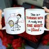 Couple, This Is Turning Into A Really Long One Night Stand, Personalized Mug, Couple Mug