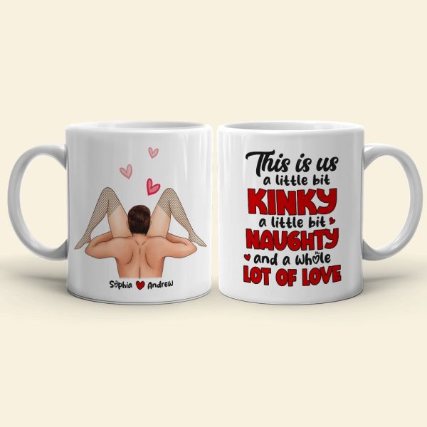 Couple, This Is Us Little Bit kinky, Personalized Mug, Couple Mug