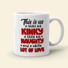 Couple, This Is Us Little Bit kinky, Personalized Mug, Couple Mug