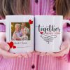 Couple Together Moment, Personalized White Mug - Upload Image