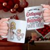 Couple, Touch Your Butt, Personalized Coffee Mug, Valentine Gift, Couple Gift