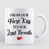 Couple Under Mistletoe We Got This Christmas Personalized Mug