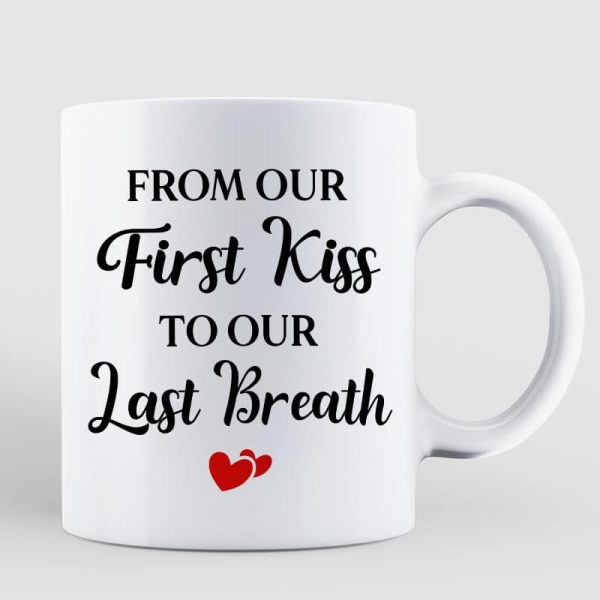 Couple Under Mistletoe We Got This Christmas Personalized Mug