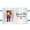 Couple Under Mistletoe We Got This Christmas Personalized Mug