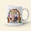 Couple Wedding Anniversary, Couple Happy Day White Mug