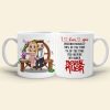 Couple Wedding Anniversary, Couple Happy Day White Mug