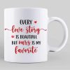 Couple With Car And Tree Personalized Mug