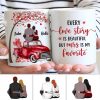 Couple With Car And Tree Personalized Mug