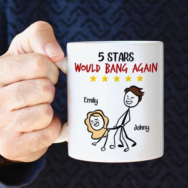 Couple, Would Bang Again, Personalized Mug, Gift For Couple