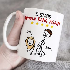 Couple, Would Bang Again, Personalized Mug, Gift For Couple