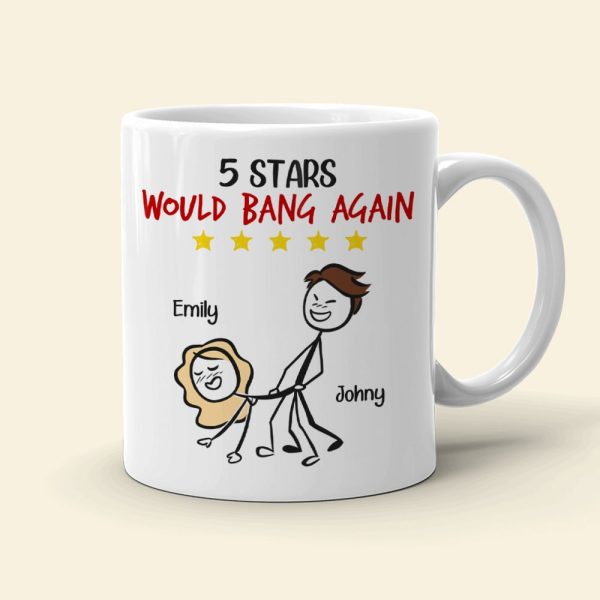 Couple, Would Bang Again, Personalized Mug, Gift For Couple