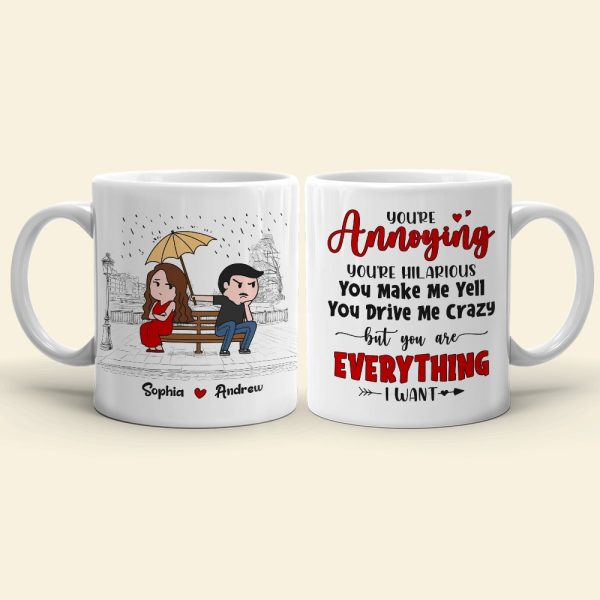 Couple, You Are Everything I Want, Personalized Mug, Gift For Couple