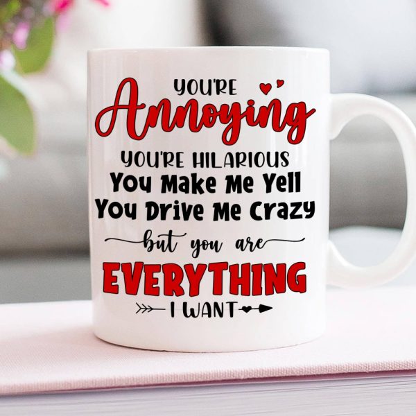 Couple, You Are Everything I Want, Personalized Mug, Gift For Couple