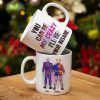 Couple You Can Be My Crazy I'll Be Your Insane, Personalized White Mug, Gift For Couples