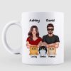 Couple You Me And The Cats Personalized Mug