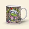 Couple You Stole My Heart 05huhn121223 Personalized White Edge-to-edge mug
