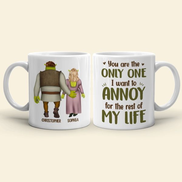 Couple, You're The Only One, Personalized Mug, Gift For Couple, 01ACDT080723HH