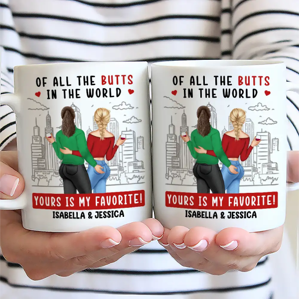Couple Yours Is My Favorite - Personalized Mug