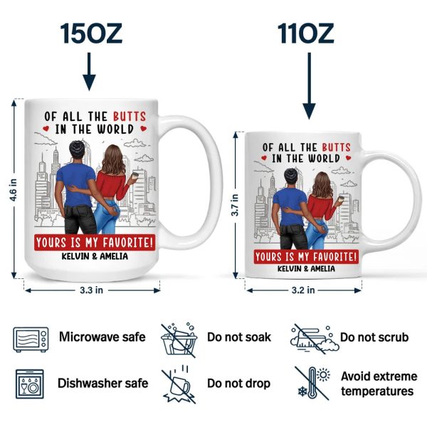 Couple Yours Is My Favorite - Personalized Mug