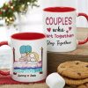 Couples Who Fart Together - Personalized Couple Mug - Gift For Couple